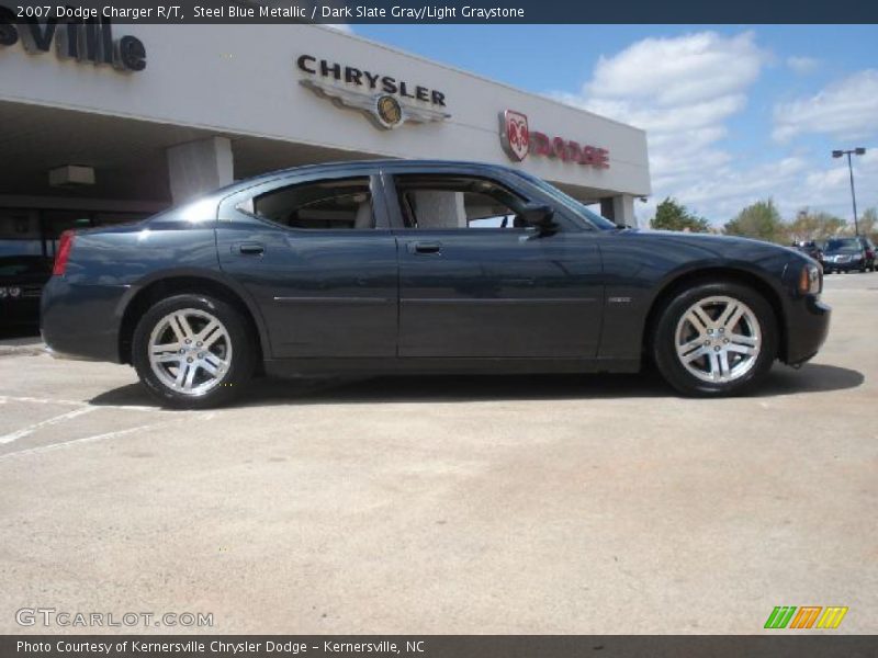 Steel Blue Metallic / Dark Slate Gray/Light Graystone 2007 Dodge Charger R/T