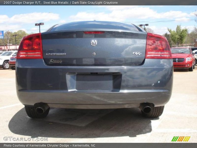 Steel Blue Metallic / Dark Slate Gray/Light Graystone 2007 Dodge Charger R/T