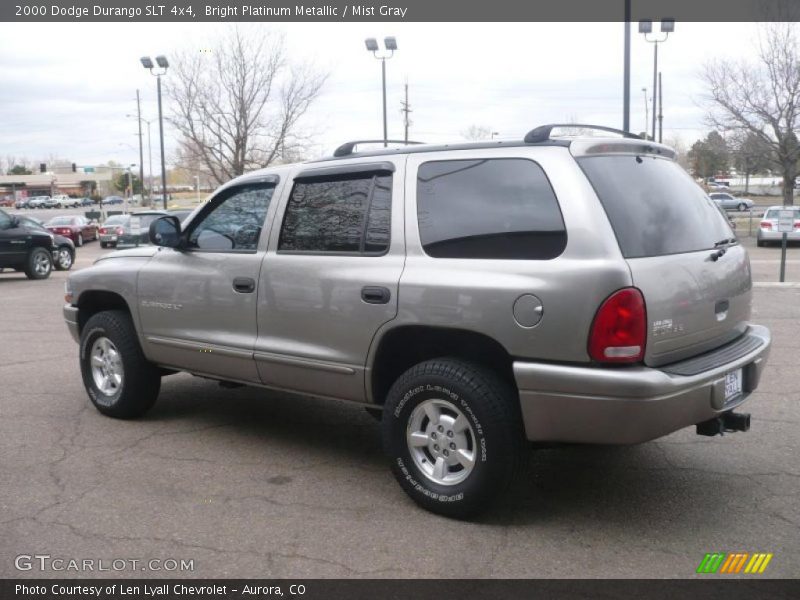  2000 Durango SLT 4x4 Bright Platinum Metallic