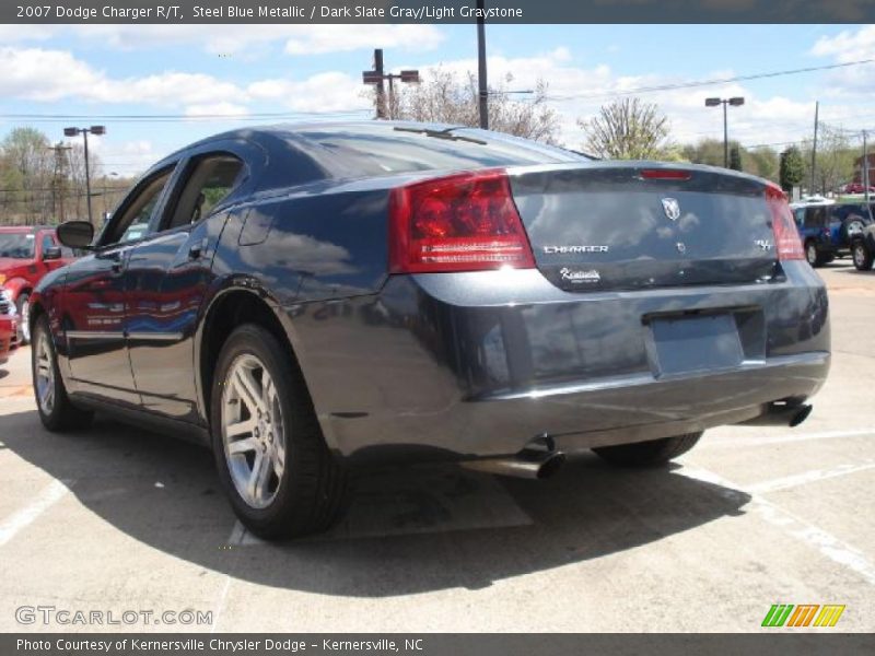 Steel Blue Metallic / Dark Slate Gray/Light Graystone 2007 Dodge Charger R/T