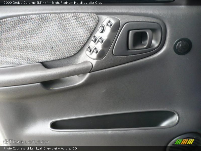 Bright Platinum Metallic / Mist Gray 2000 Dodge Durango SLT 4x4
