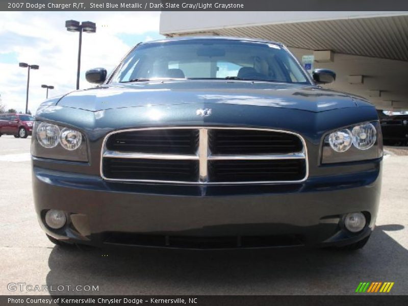 Steel Blue Metallic / Dark Slate Gray/Light Graystone 2007 Dodge Charger R/T