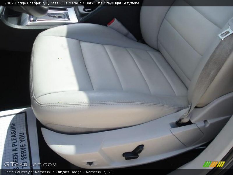 Steel Blue Metallic / Dark Slate Gray/Light Graystone 2007 Dodge Charger R/T