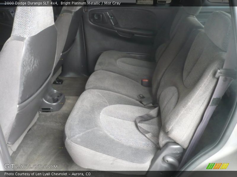  2000 Durango SLT 4x4 Mist Gray Interior