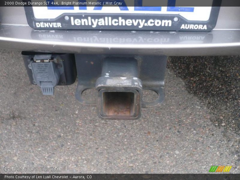 Bright Platinum Metallic / Mist Gray 2000 Dodge Durango SLT 4x4