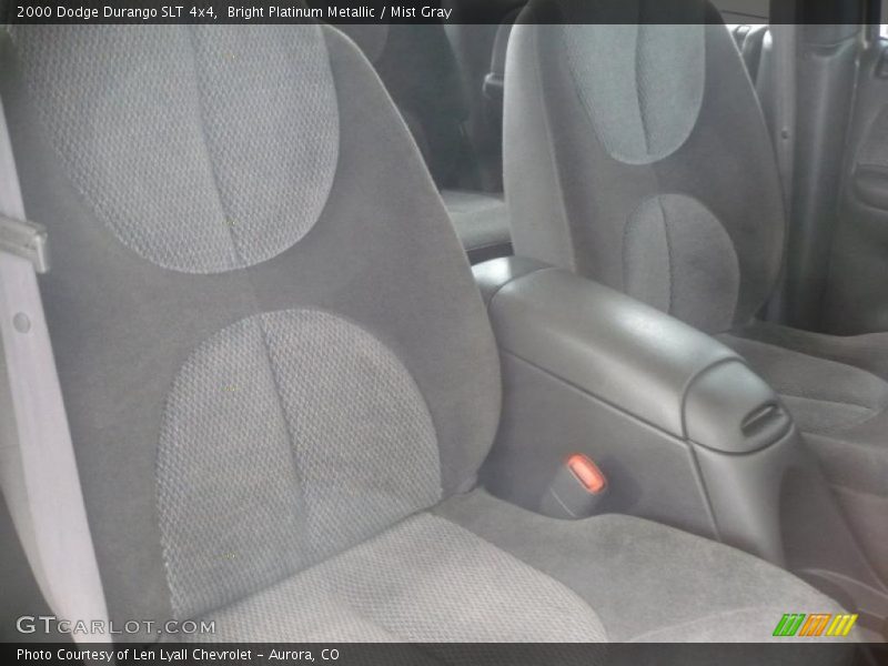 Bright Platinum Metallic / Mist Gray 2000 Dodge Durango SLT 4x4