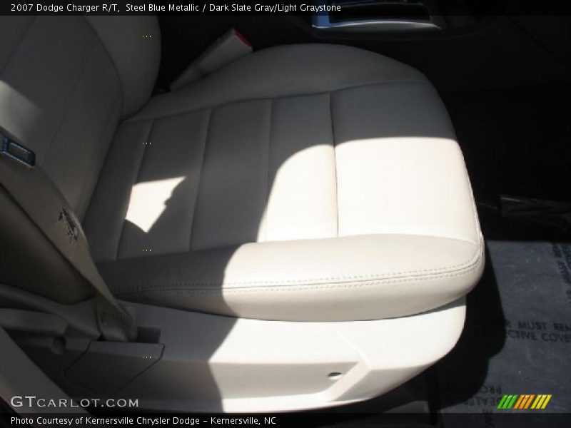 Steel Blue Metallic / Dark Slate Gray/Light Graystone 2007 Dodge Charger R/T
