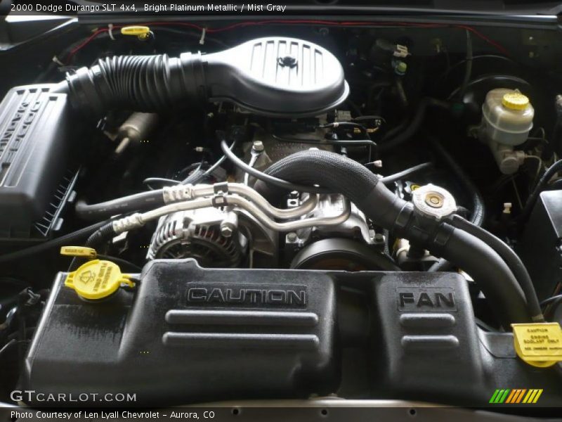 2000 Durango SLT 4x4 Engine - 5.9 Liter OHV 16-Valve V8