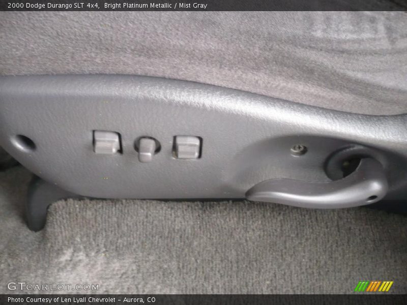 Bright Platinum Metallic / Mist Gray 2000 Dodge Durango SLT 4x4