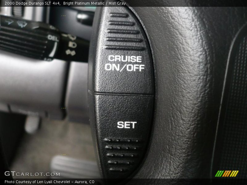 Bright Platinum Metallic / Mist Gray 2000 Dodge Durango SLT 4x4