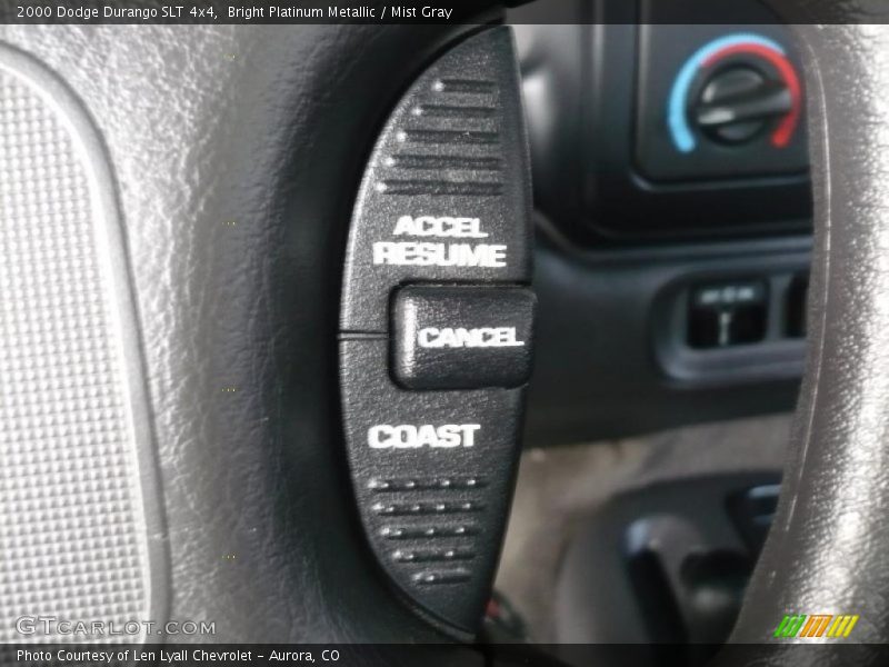 Bright Platinum Metallic / Mist Gray 2000 Dodge Durango SLT 4x4