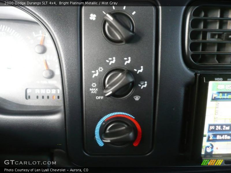 Bright Platinum Metallic / Mist Gray 2000 Dodge Durango SLT 4x4