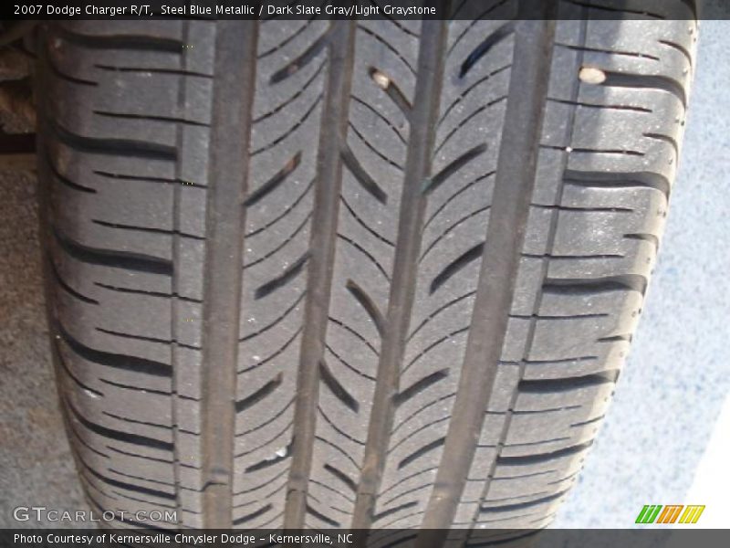Steel Blue Metallic / Dark Slate Gray/Light Graystone 2007 Dodge Charger R/T