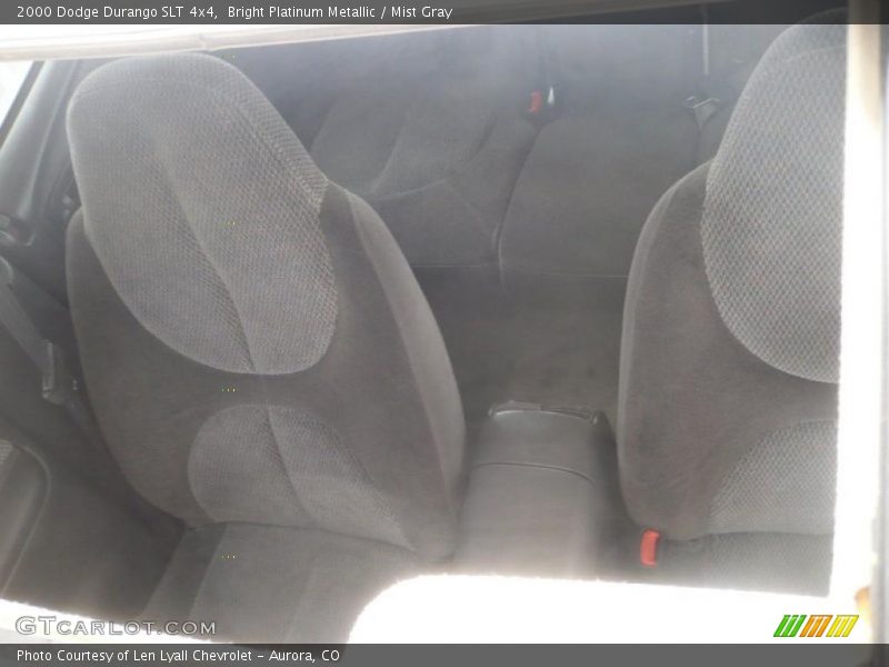 Bright Platinum Metallic / Mist Gray 2000 Dodge Durango SLT 4x4