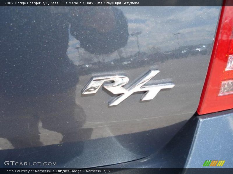 Steel Blue Metallic / Dark Slate Gray/Light Graystone 2007 Dodge Charger R/T