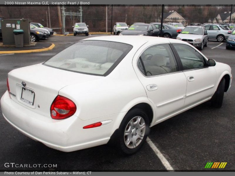 Icelandic Pearl / Blond 2000 Nissan Maxima GLE