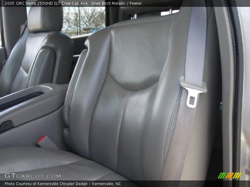 Silver Birch Metallic / Pewter 2005 GMC Sierra 2500HD SLT Crew Cab 4x4