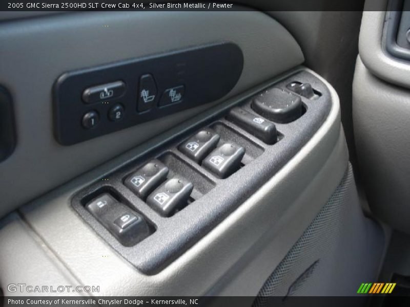 Silver Birch Metallic / Pewter 2005 GMC Sierra 2500HD SLT Crew Cab 4x4