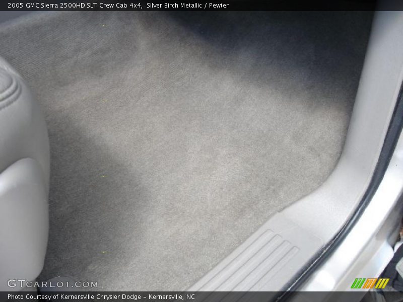 Silver Birch Metallic / Pewter 2005 GMC Sierra 2500HD SLT Crew Cab 4x4