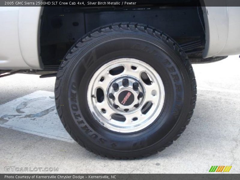 Silver Birch Metallic / Pewter 2005 GMC Sierra 2500HD SLT Crew Cab 4x4