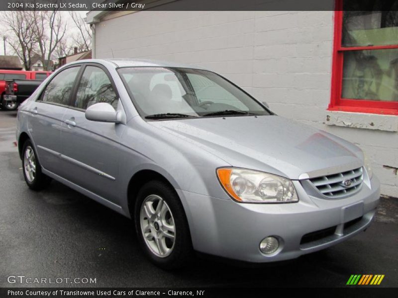 Front 3/4 View of 2004 Spectra LX Sedan