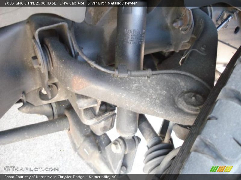 Silver Birch Metallic / Pewter 2005 GMC Sierra 2500HD SLT Crew Cab 4x4