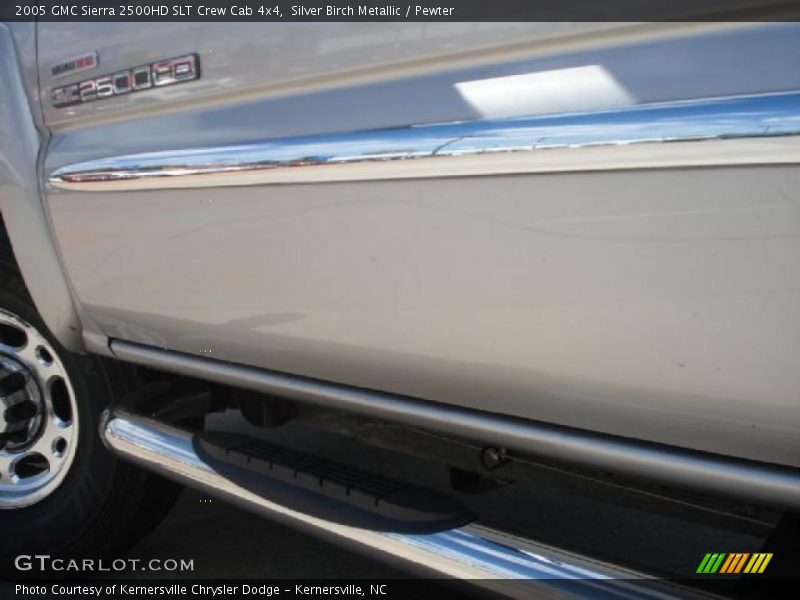 Silver Birch Metallic / Pewter 2005 GMC Sierra 2500HD SLT Crew Cab 4x4