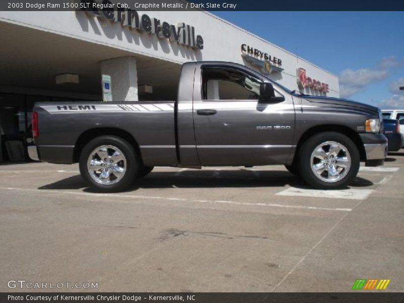 Graphite Metallic / Dark Slate Gray 2003 Dodge Ram 1500 SLT Regular Cab