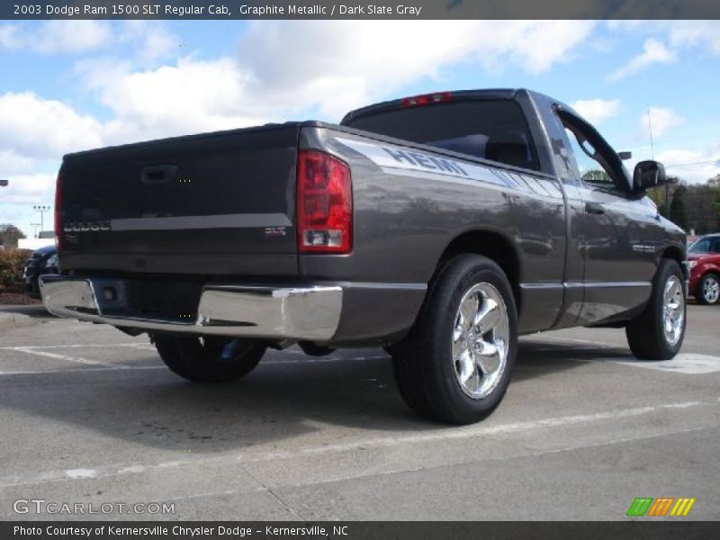 Graphite Metallic / Dark Slate Gray 2003 Dodge Ram 1500 SLT Regular Cab