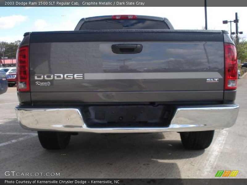 Graphite Metallic / Dark Slate Gray 2003 Dodge Ram 1500 SLT Regular Cab
