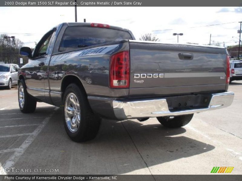Graphite Metallic / Dark Slate Gray 2003 Dodge Ram 1500 SLT Regular Cab