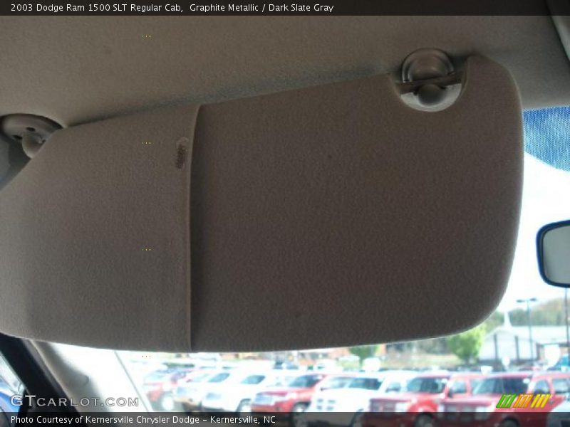 Graphite Metallic / Dark Slate Gray 2003 Dodge Ram 1500 SLT Regular Cab