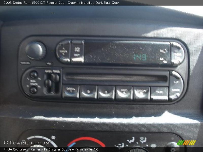 Graphite Metallic / Dark Slate Gray 2003 Dodge Ram 1500 SLT Regular Cab