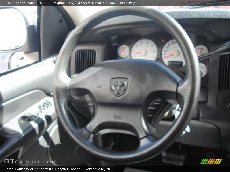 Graphite Metallic / Dark Slate Gray 2003 Dodge Ram 1500 SLT Regular Cab