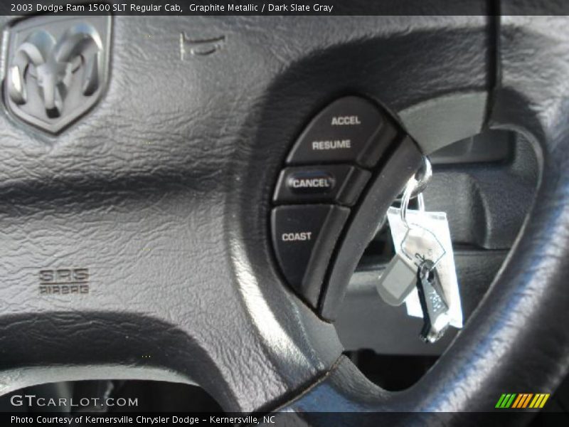 Graphite Metallic / Dark Slate Gray 2003 Dodge Ram 1500 SLT Regular Cab
