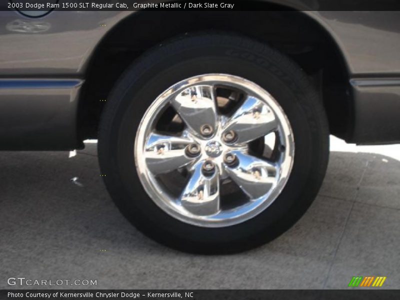 Graphite Metallic / Dark Slate Gray 2003 Dodge Ram 1500 SLT Regular Cab