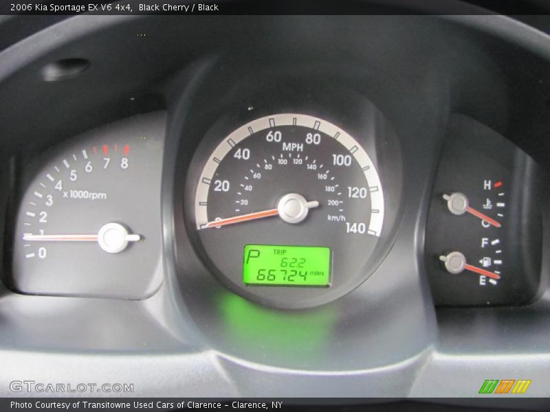  2006 Sportage EX V6 4x4 EX V6 4x4 Gauges