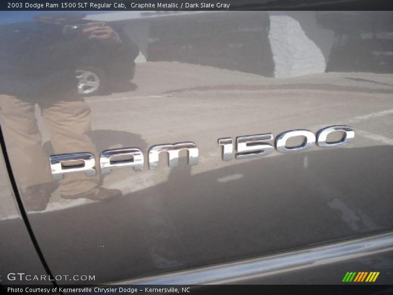 Graphite Metallic / Dark Slate Gray 2003 Dodge Ram 1500 SLT Regular Cab