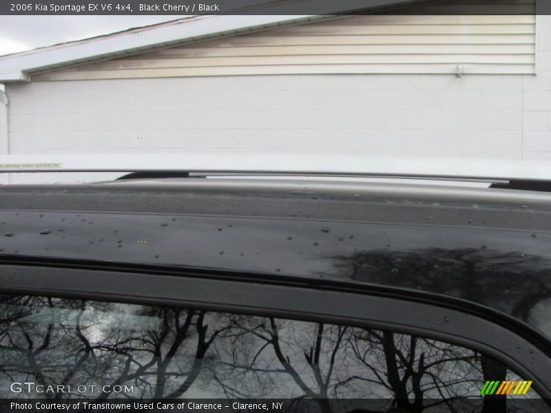 Black Cherry / Black 2006 Kia Sportage EX V6 4x4