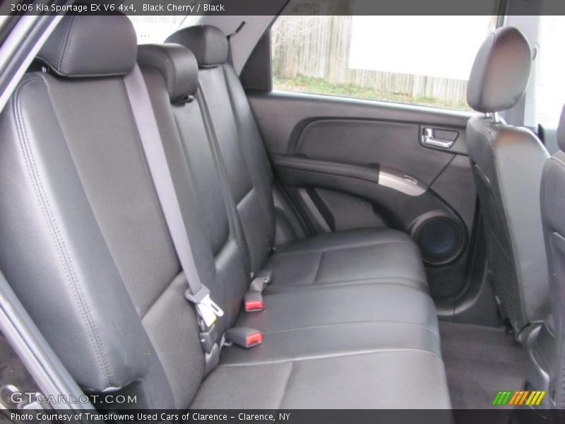Black Cherry / Black 2006 Kia Sportage EX V6 4x4