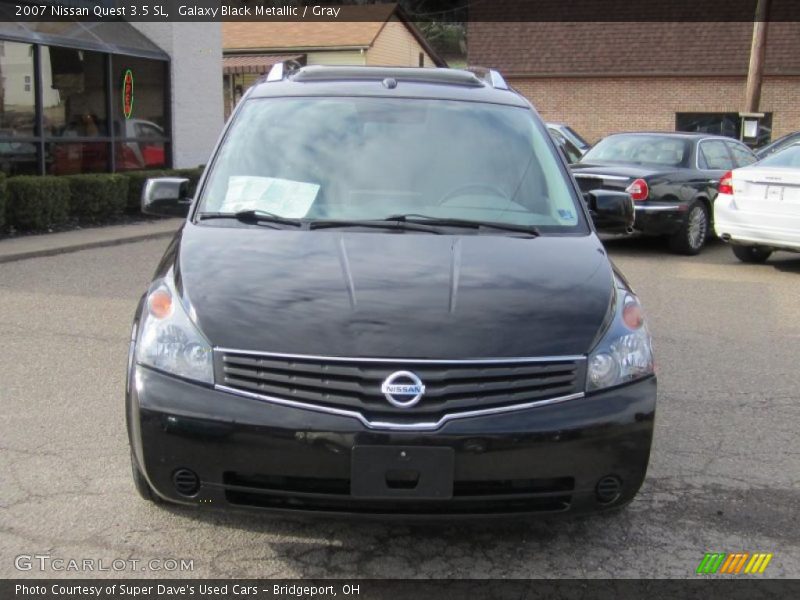 Galaxy Black Metallic / Gray 2007 Nissan Quest 3.5 SL