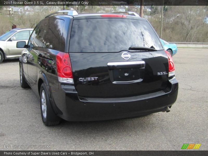 2007 Quest 3.5 SL Galaxy Black Metallic