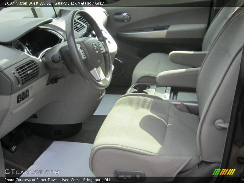  2007 Quest 3.5 SL Gray Interior