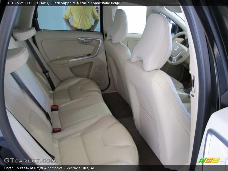 Black Sapphire Metallic / Sandstone Beige 2011 Volvo XC60 T6 AWD