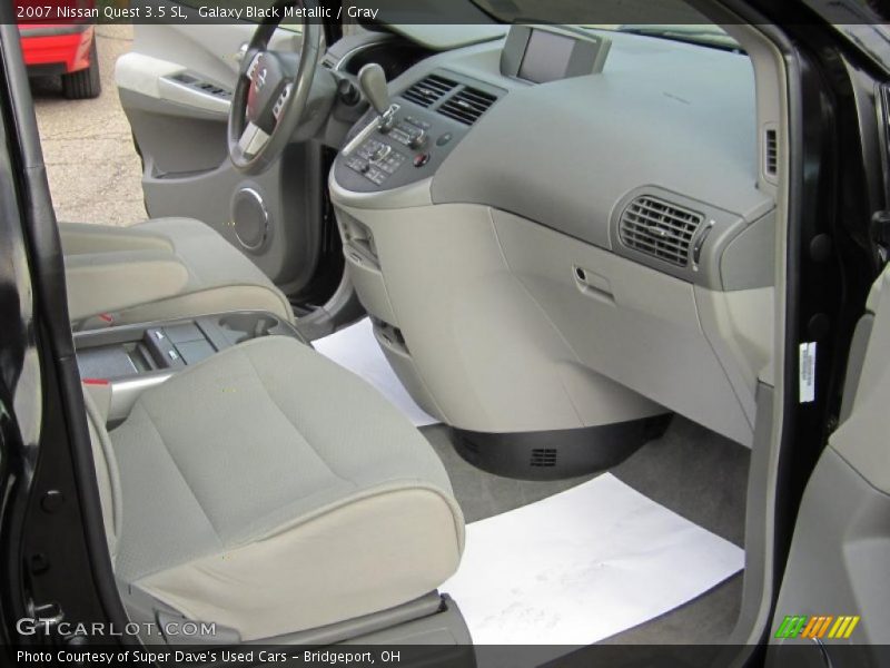Galaxy Black Metallic / Gray 2007 Nissan Quest 3.5 SL