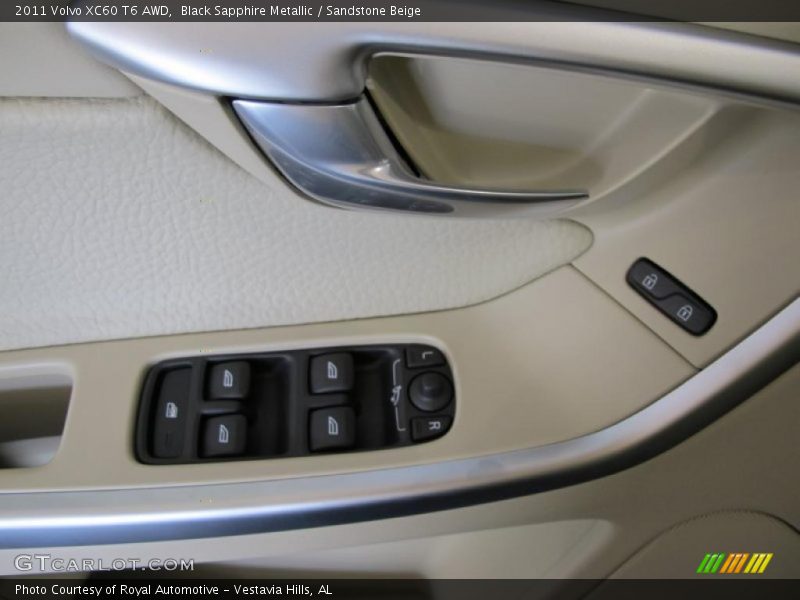 Black Sapphire Metallic / Sandstone Beige 2011 Volvo XC60 T6 AWD