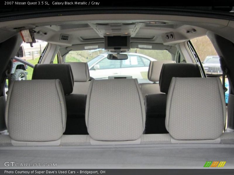Galaxy Black Metallic / Gray 2007 Nissan Quest 3.5 SL
