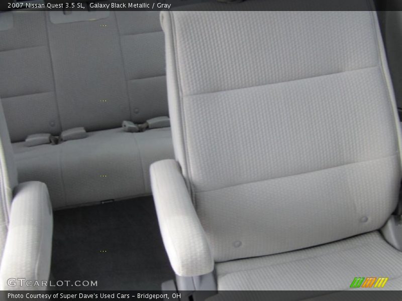 Galaxy Black Metallic / Gray 2007 Nissan Quest 3.5 SL