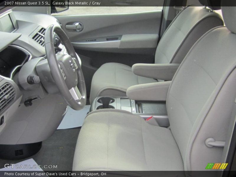  2007 Quest 3.5 SL Gray Interior