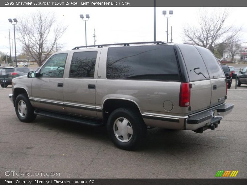  1999 Suburban K1500 LS 4x4 Light Pewter Metallic